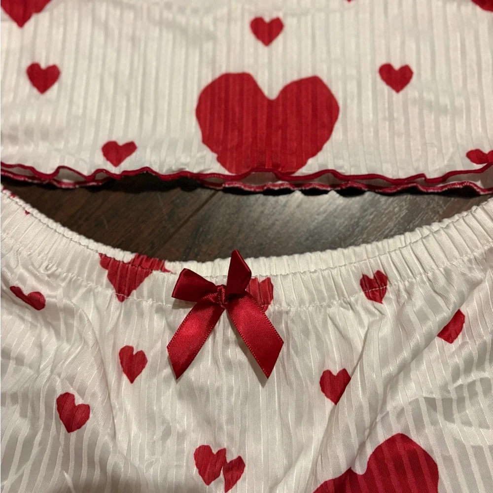 New, Unworn Valentines PJ Set - small - Picture 2 of 2